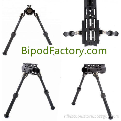 Tactical Atlas V8 Style 6.5-9 Inches Side Mounted Rifle Bipod for M-LOK Rail